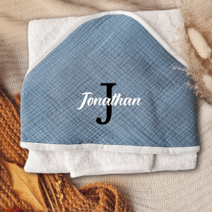 Cape de bain bébé personnalisée