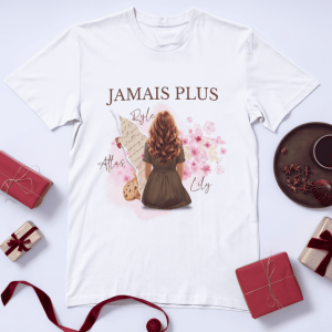 T-shirt Jamais plus - Booktok - Bookinsta