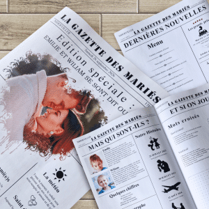 Gazette des mariés - votre histoire