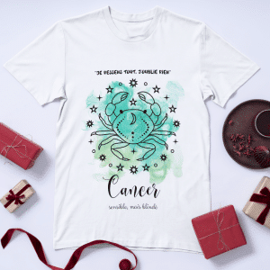 T-shirt astrologique - signe Cancer