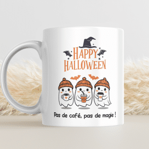 Mug Halloween🎃- Pas de café, pas de magie