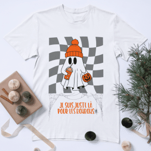 T-shirt Halloween🎃– “Je suis juste là pour les bonbons”