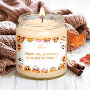 Bougie Halloween - je promets de ne pas te hanter