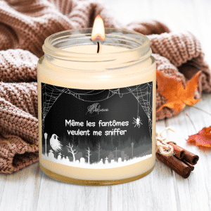 Bougie Halloween - même les fantômes veulent me sniffer