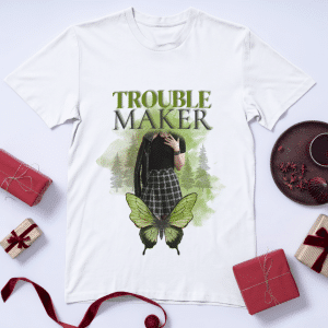 T-shirt Trouble Maker - Booktok - Bookinsta