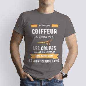 T-shirt - je suis un coiffeur